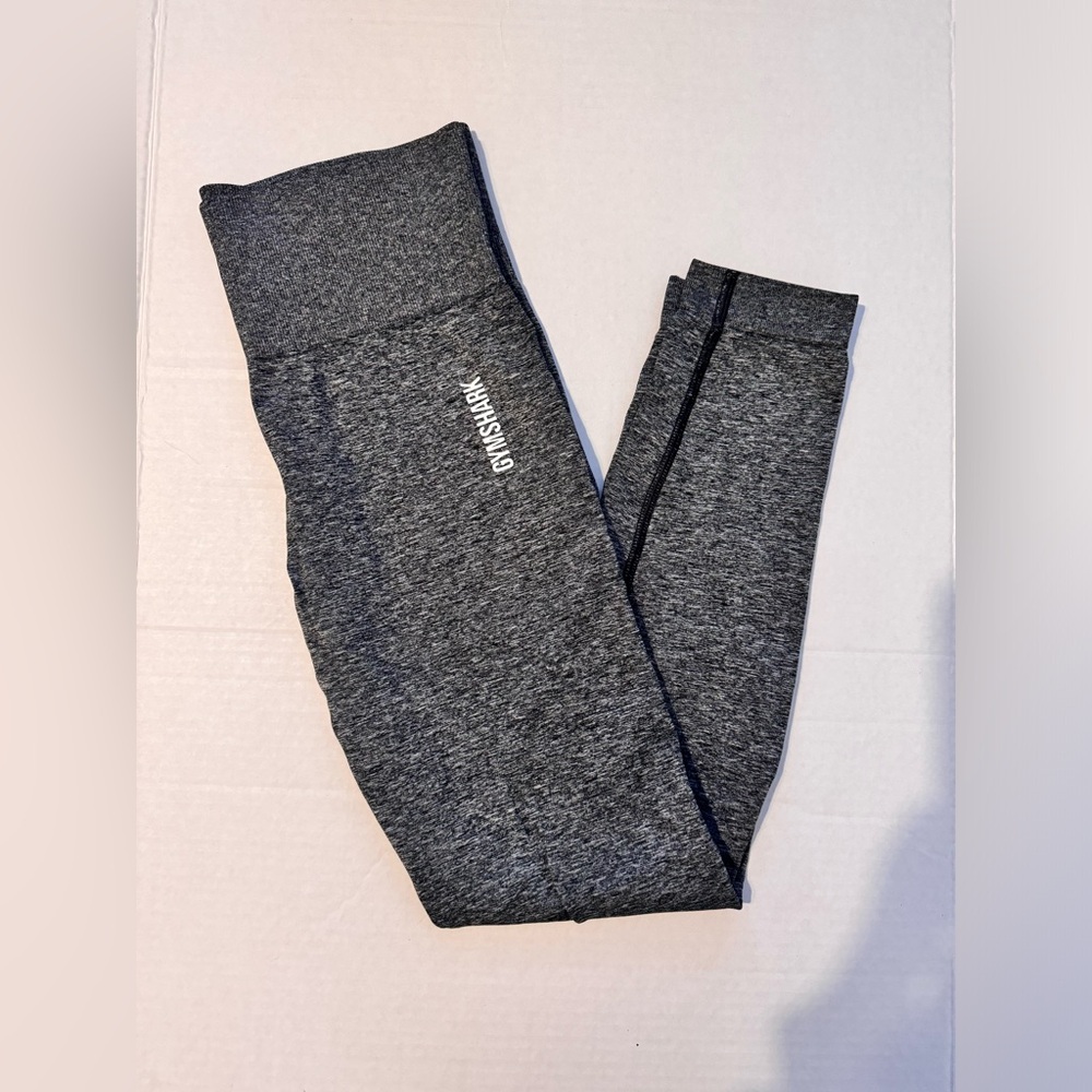 Gymshark High Rise Adapt Seamless Gray Workout Leggings